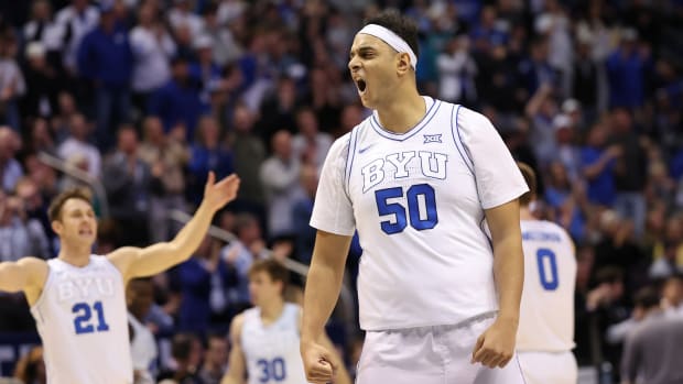 Aly Khalifa BYU basketball vs Baylor